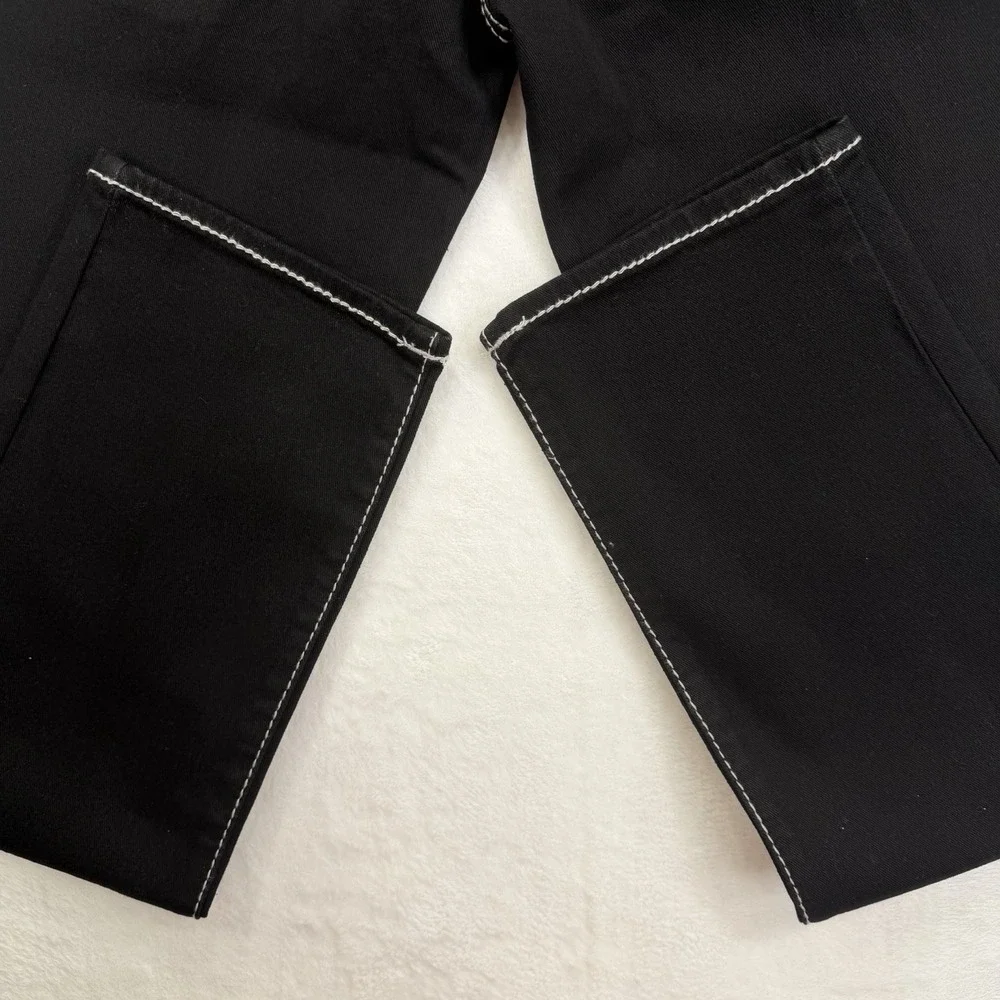 True Religion Jeans Mens 36x32 Geno Relaxed Slim Black Rinse NWT Retail $204